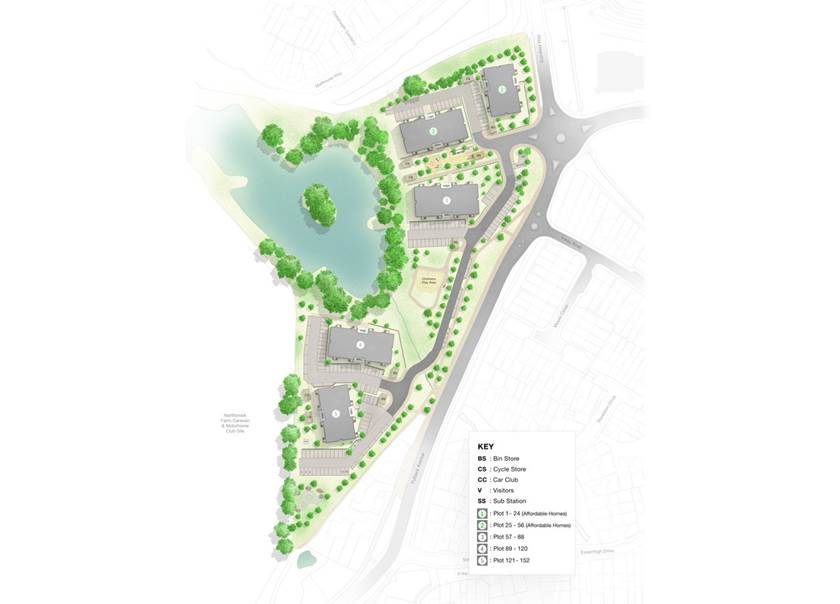 boklok on the lake apartments site plan